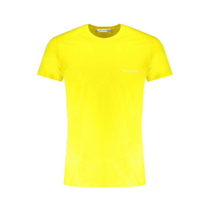 Priser på Trussardi Yellow Cotton T-Shirt