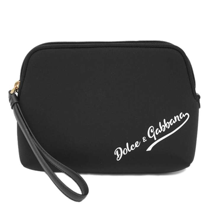 Priser på Dolce & Gabbana Black Neoprene Clutch Bag