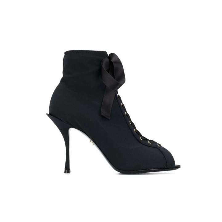 Priser på Dolce & Gabbana Black Nylon Boot