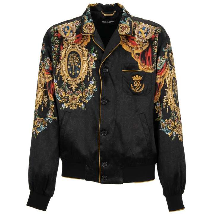 Priser på Dolce & Gabbana Black Silk Jacket