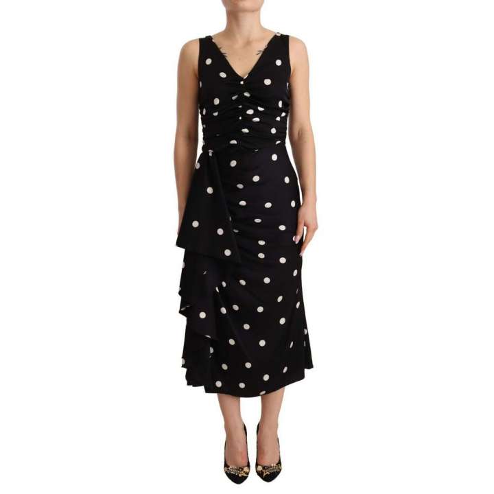 Priser på Dolce & Gabbana Black Silk Dress