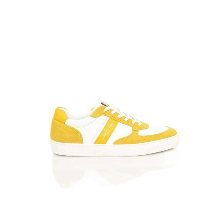 Priser på Cerruti 1881 Yellow COW Leather Sneakers