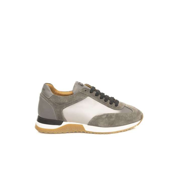 Priser på Cerruti 1881 Gray COW Leather Sneakers