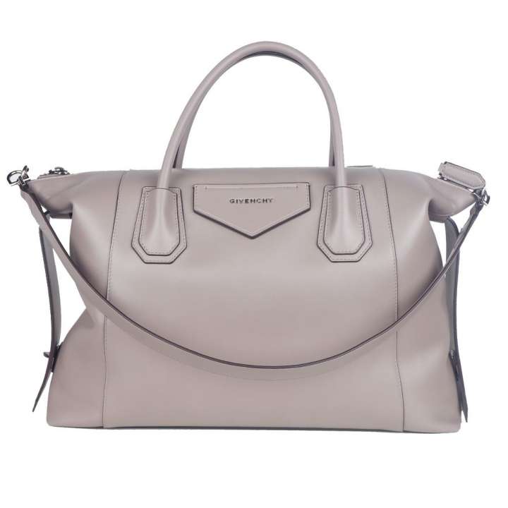 Priser på Givenchy Gray Leather Crossbody Bag