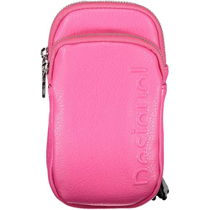 Priser på Desigual Pink Polyethylene Handbag