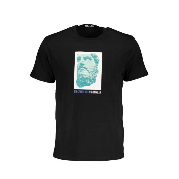 Priser på Bikkembergs Black Cotton T-Shirt