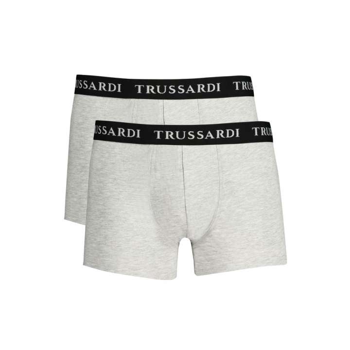 Priser på Trussardi Gray Cotton Underwear