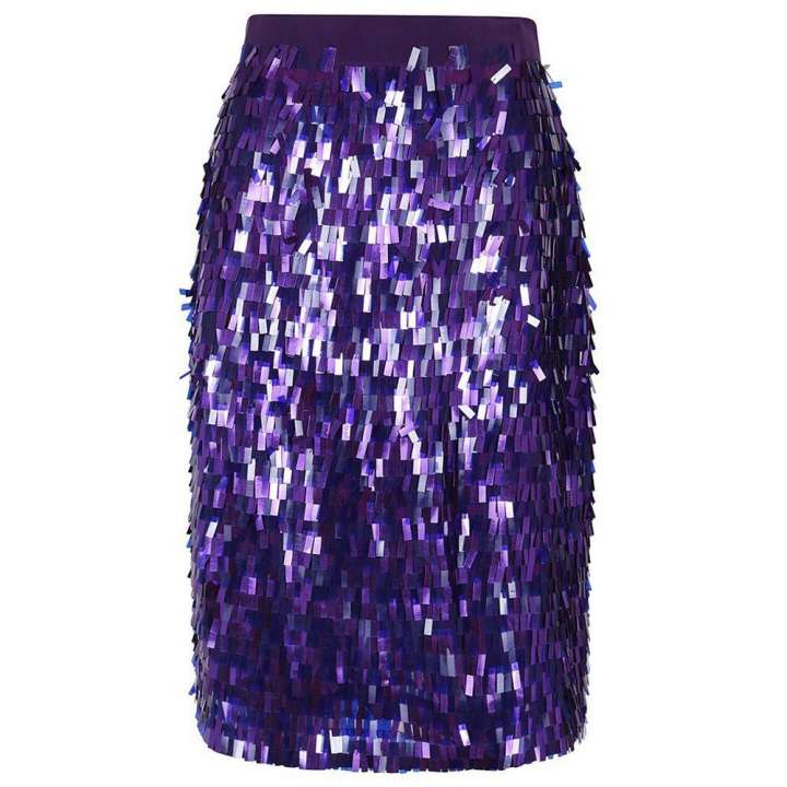 Priser på Pinko Purple Polyester Skirt