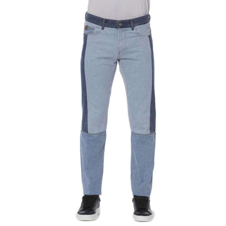 Priser på Trussardi Jeans Chic Blue Cotton Denim for Sophisticated Style