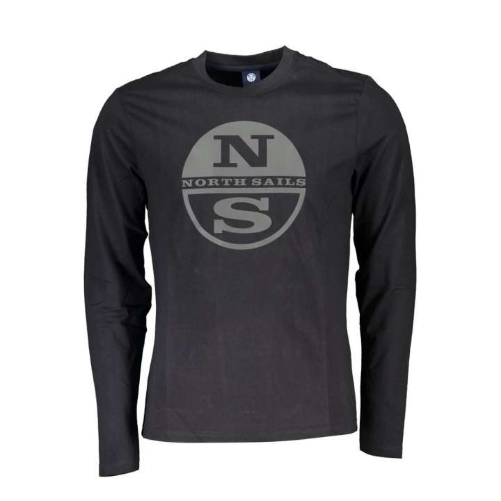 Priser på North Sails Black Cotton T-Shirt