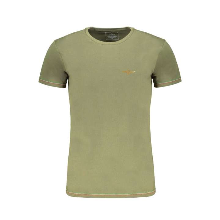 Priser på Aeronautica Militare Green Cotton T-Shirt