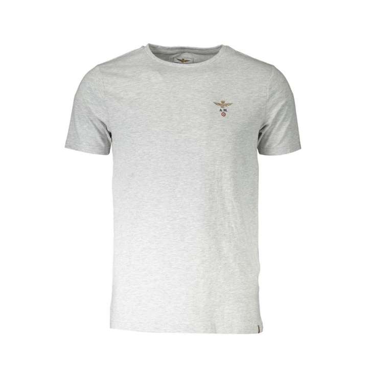 Priser på Aeronautica Militare Grå Cotton T-Shirt