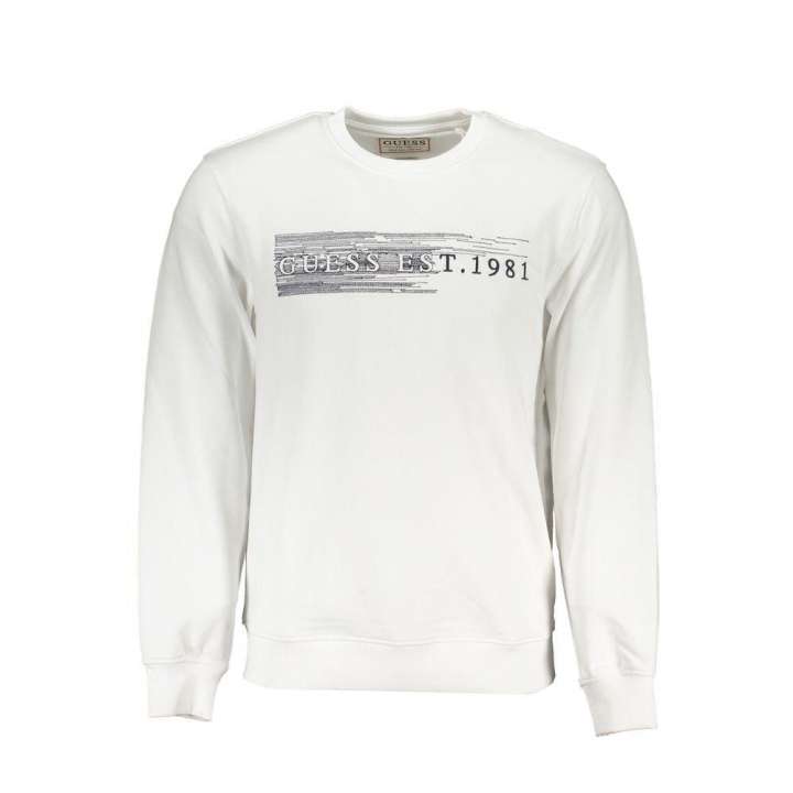 Priser på Guess Jeans Slim Fit Embroidered Crew Neck Sweater