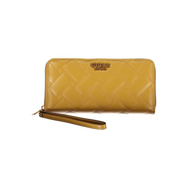 Priser på Guess Jeans Elegant Yellow Guess Wallet