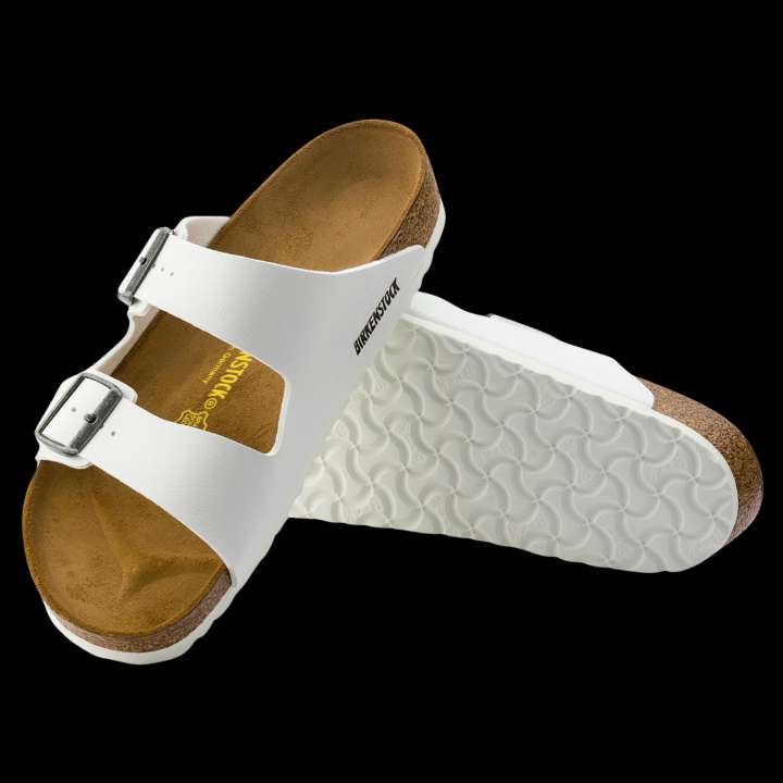 Priser på Birkenstock Arizona Dame Sandaler - White - 36