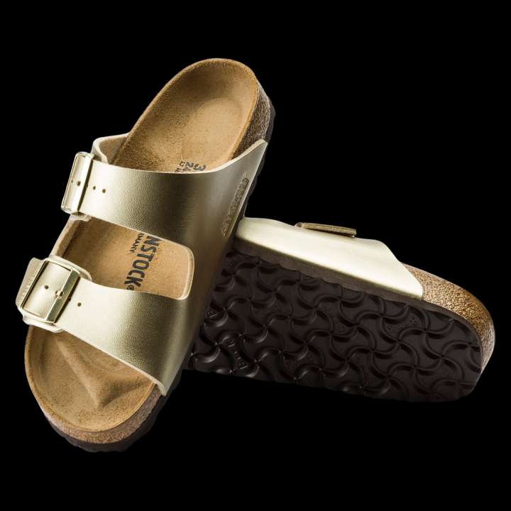 Priser på Birkenstock Arizona Dame Sandaler - Gold - 39