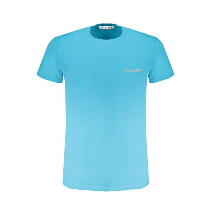 Priser på Trussardi Light Blue Cotton T-Shirt