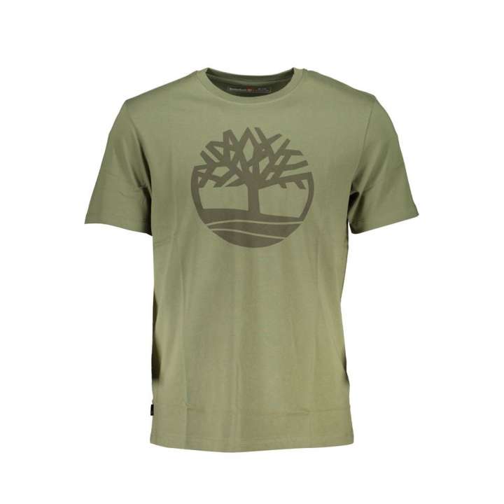 Priser på Timberland Green Bomuld T-Shirt