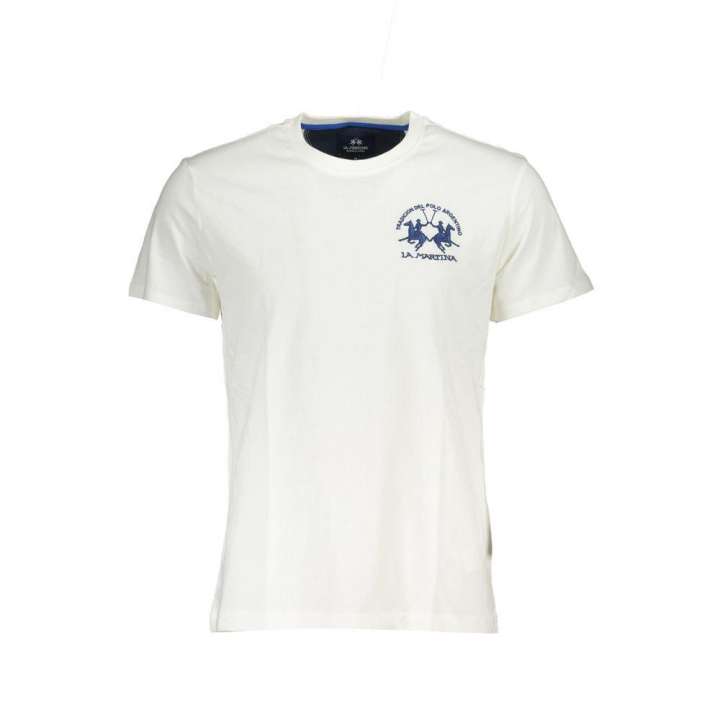 Priser på La Martina Elegant Short Sleeve Crew Neck T-Shirt