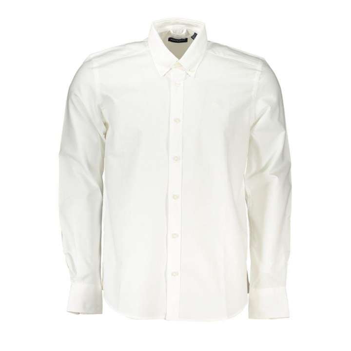 Priser på North Sails Elegant White Long Sleeve Button-Down Shirt