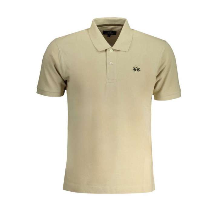 Priser på La Martina Beige Bomuld Polo Shirt