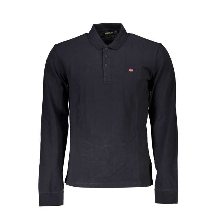 Priser på Napapijri Long Sleeve Polo - Comfort and Style