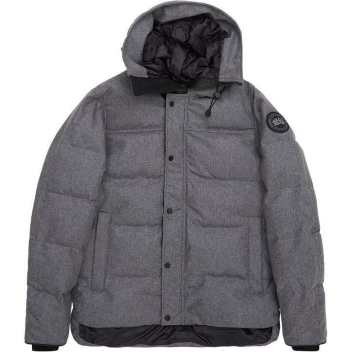 Priser på Canada Goose Macmillian Parka Jakke Slate Grey