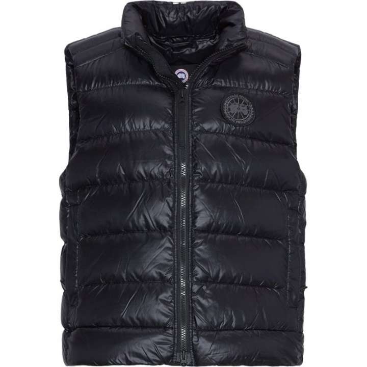 Priser på CANADA GOOSE BLACK DISC Regular fit CROFTON VEST BD Veste Sort