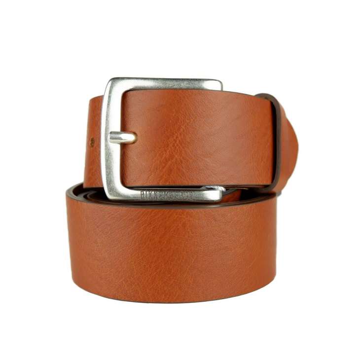 Priser på Bikkembergs Elegant Cognac Leather Belt for Herre