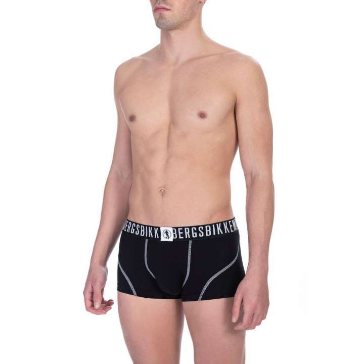 Priser på Bikkembergs Sleek Cotton Blend Herre Trunks Twin Pack