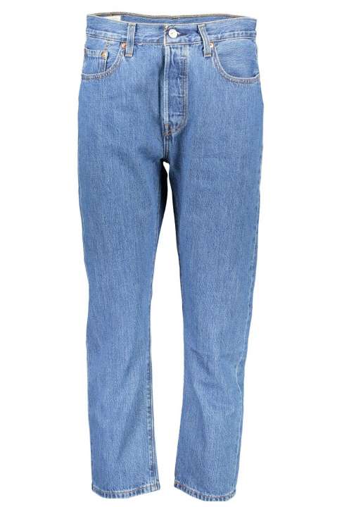 Priser på Levi's Chic Blue Cotton 5-Pocket Jeans for Dame