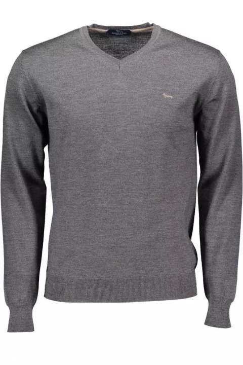 Priser på Harmont & Blaine Chic V-Neck Woolen Herre Sweater