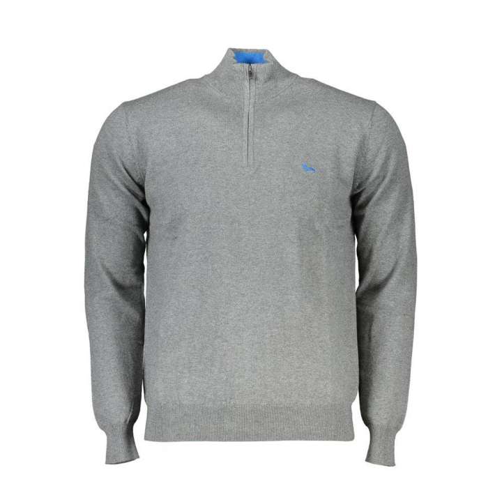 Priser på Harmont & Blaine Sophisticated Half-Zip Embroidered Sweater