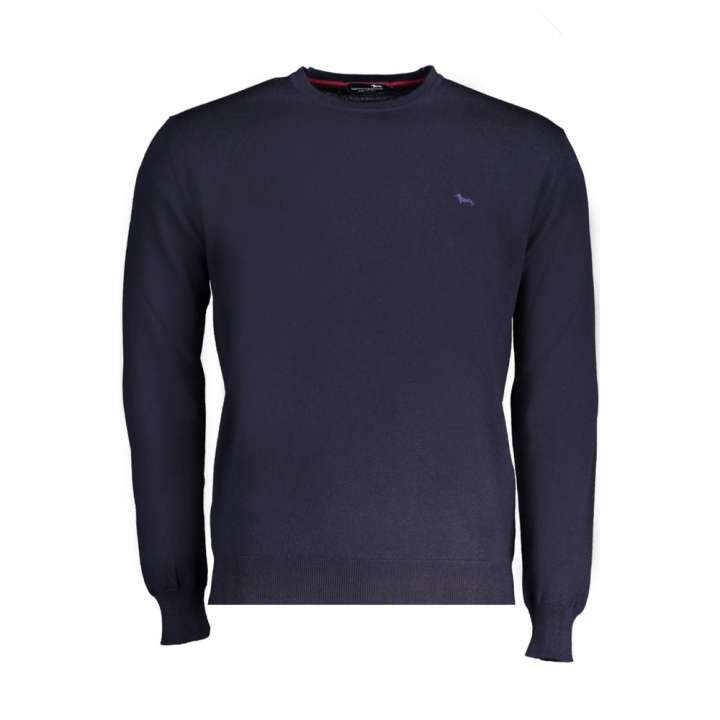 Priser på Harmont & Blaine Blue Wool Sweater