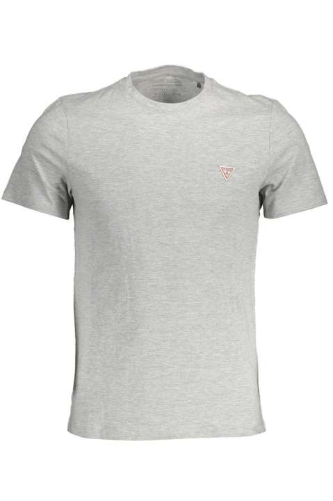 Priser på Guess Jeans Chic Gray Slim Fit Logo Tee for Herre