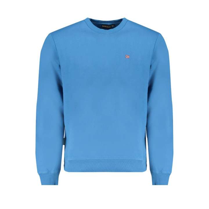 Priser på Napapijri Blue Cotton Sweater