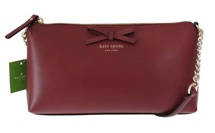 Priser på Kate Spade Elegant Bordeaux Leather Crossbody