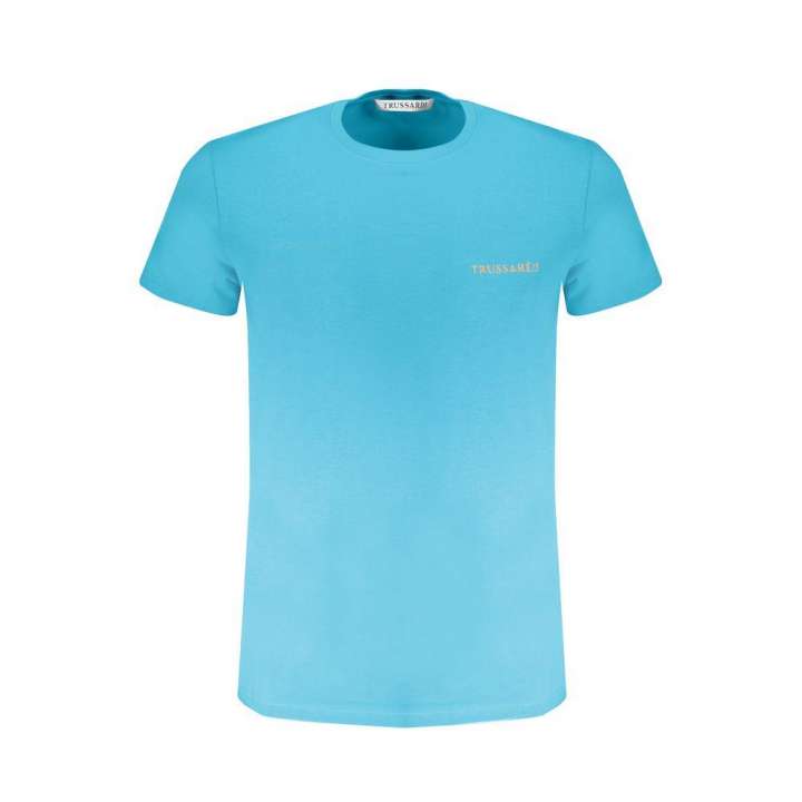 Priser på Trussardi Light Blue Cotton T-Shirt