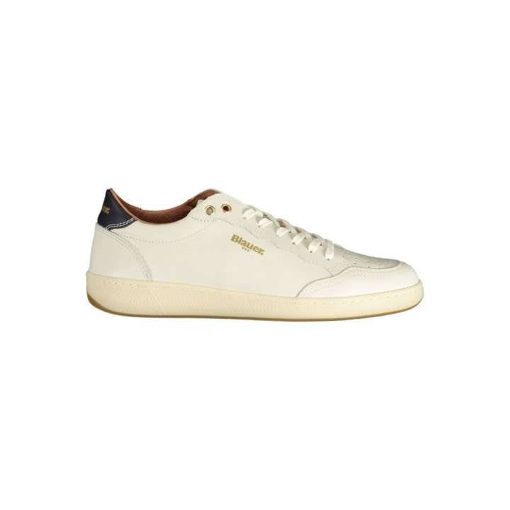 Priser på Blauer White Polyester Sneakers