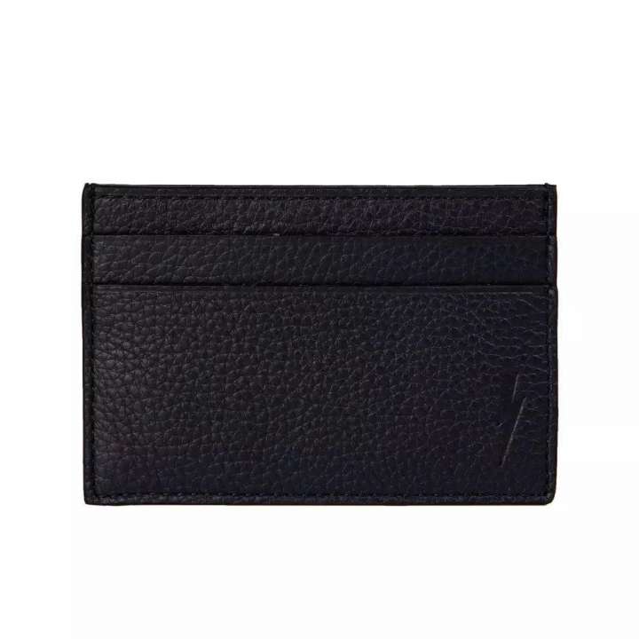 Priser på Neil Barrett Black Leather Herres Card Holder