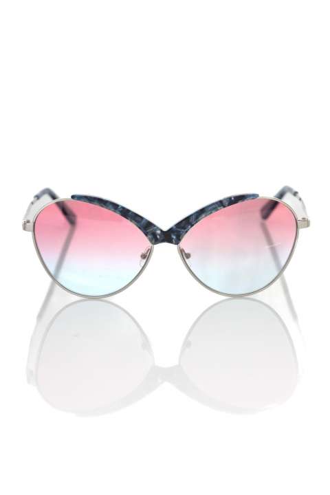 Priser på Frankie Morello Blue Metallic Fiber Dame Sunglass