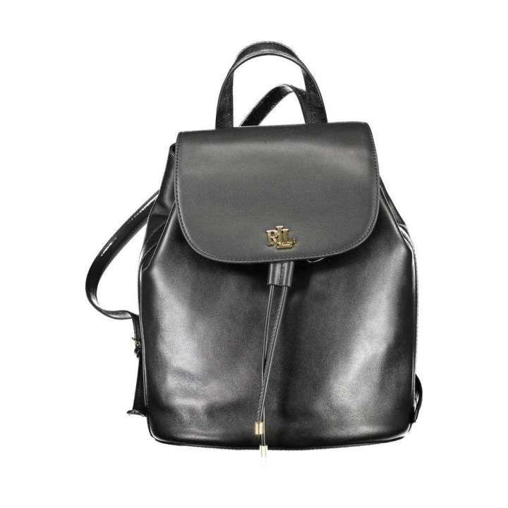 Priser på Ralph Lauren Black Leather Backpack