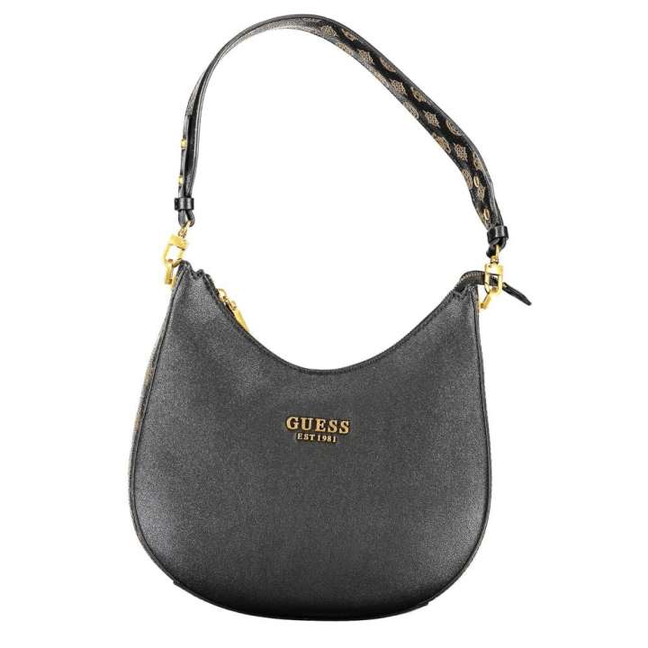 Priser på Guess Jeans Black Polyethylene Handbag