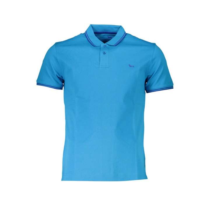 Priser på Harmont & Blaine Chic Light Blue Cotton Polo