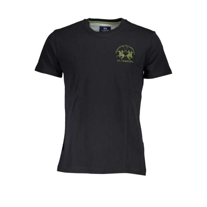 Priser på La Martina Elegant Crew Neck Embroidered Tee