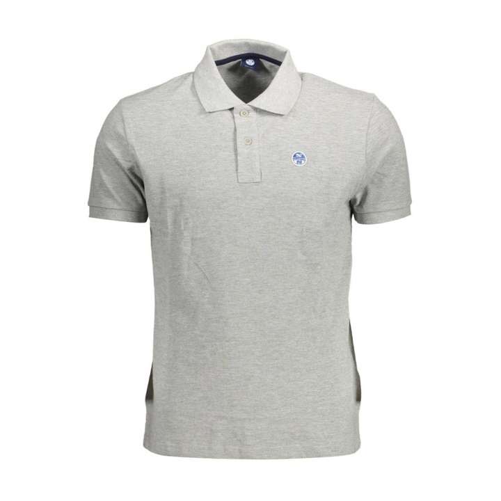 Priser på North Sails Elegant Gray Short-Sleeved Polo Shirt