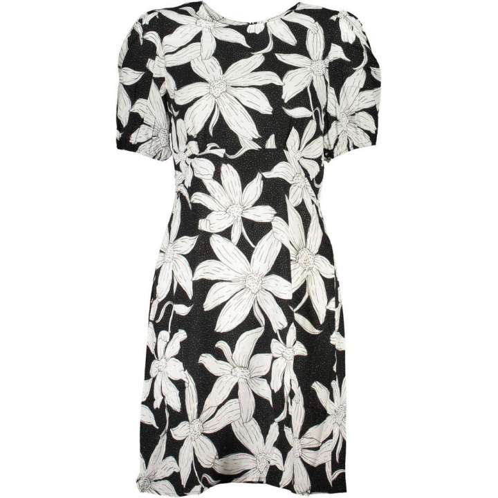 Priser på Desigual Black Viscose Dress