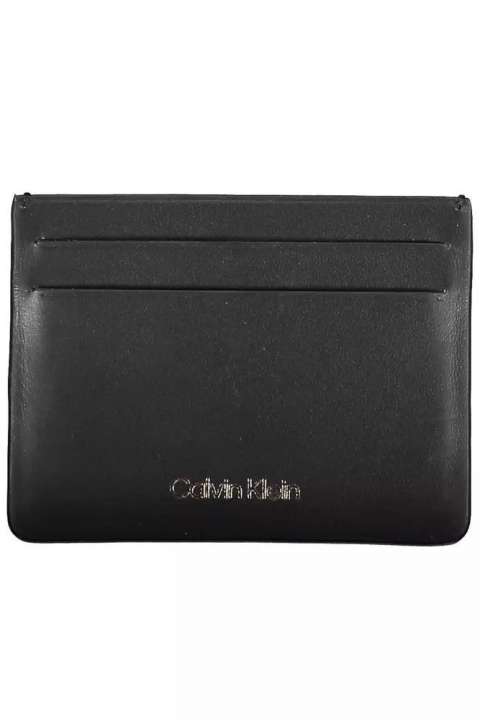 Priser på Calvin Klein Sleek Black Leather Card Holder