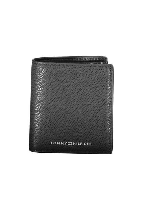 Priser på Tommy Hilfiger Elegant Black Leather RFID Wallet