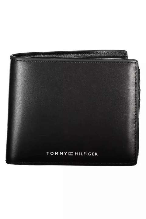 Priser på Tommy Hilfiger Sleek Black Leather Wallet with Coin Purse